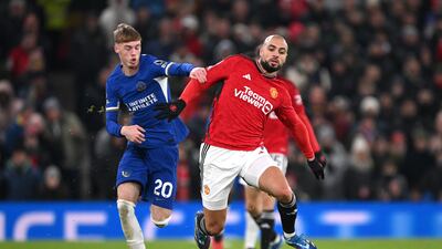 Gave the ball away to set up Chelsea’s first serious attack on 11 minutes. Then won a ball back to set up Antony on 14. Involved, steady, unspectacular. Improved as the game went on. Getty