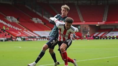 Ethan Ampadu – 7. Looked at ease on his first Premier League start for the Blades. Quarter-back range of passing, and could have had a penalty when he was bundled over at a corner. AFP