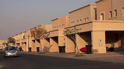 The Springs villas: Q3 down 8%. 2BR - Dh125-135,000. 3BR - Dh180-205,000. Q3 2013-Q3 2014 up 14%. Jeff Topping / The National