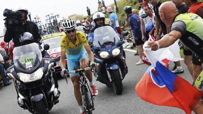 Italy's Vincenzo Nibali is a processional approach away from winning the Tour de France for the first time. Laurent Cipriani / AP Photo