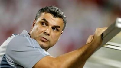 Cosmin Olaroiu needs a home win against Esteghlal tonight and a favour from Al Rayyan against Al Hilal for Al Ain to progress. Fadi Al Assaad / Reuters
