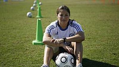 Lorrie Fair spent three years playing professionally in the US, but now spends a lot of her time coaching.