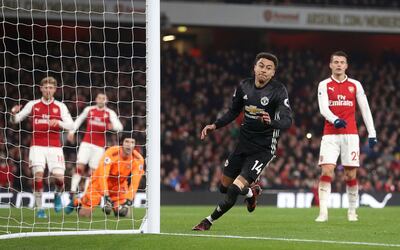 Jesse Lingard scored twice for Manchester United. Adam Davy / PA