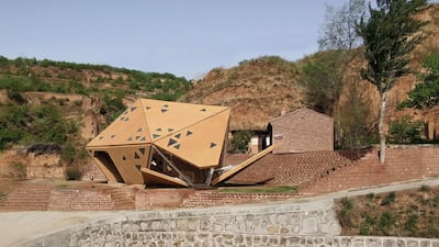 Operable Interactive Village Hut by XWG STUDIO Zhangjiakou, China.