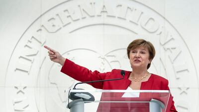 The IMF on Wednesday formally selected Kristalina Georgieva of Bulgaria to be only the second woman to lead the 189-member institution. AFP