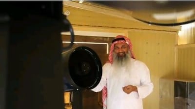 Hasan Ahmad Mohd Al Hariri founded The Dubai Astronomy Group. Lee Hoagland / The National