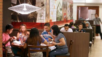 Greater debate is needed to ensure that waiting staff get their fair share of tips in restaurants across the UAE. Pawan Singh / The National