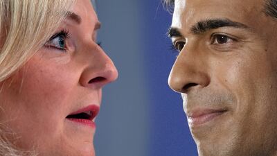 One of Liz Truss and Rishi Sunak is expected to succeed Boris Johnson as UK prime minister. Getty Images