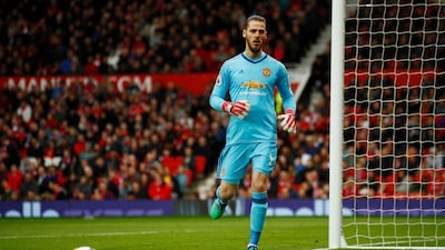 Manchester United goalkeeper David De Gea. Jason Cairnduff / Reuters