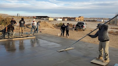 Smooth foundations are a must in skate parks. AP