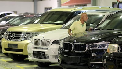 The UAE is renowned for its luxury car culture, with every other vehicle on the roads a high-end brand. Pawan Singh / The National