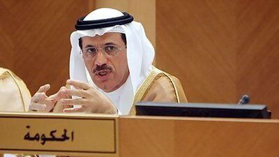 FNC members agreed with the Minister of Economy, Sultan Al Mansouri (pictured) to move a piece of legislation. Sammy Dallal / The National