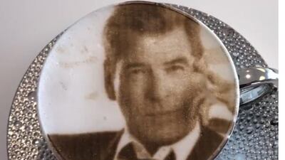 Jetex's coffee featuring the visage of former James Bond, Pierce Brosnan. Instagram / Pierce Brosnan