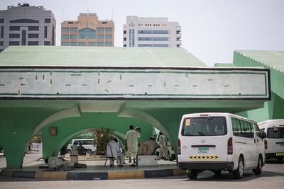 The community of drivers from Waziristan, Pakistan have spent their adult lives in Abu Dhabi. Mona Al Marzooqi / The National