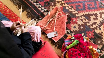 Al Sadu Educational Programme: Train the Trainers in the Art of Weaving, from Kuwait, has been added to the list. Reem Mohammed / The National