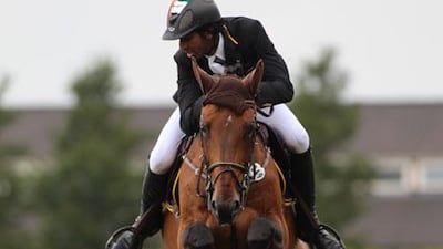 Every time Sheikh Shakhbout bin Nahyan and his horse clear a barrier, UAE riders get a little more recognition. “He’s a talented rider,” Jan Tops, Tour president, says.