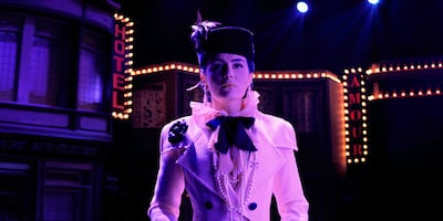 Sherihan showcases the intensity of Coco Chanel's character. Courtesy: MBC