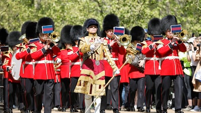 Members of the Band of the Grenadier Guards perform at Hyde Park. Getty Images