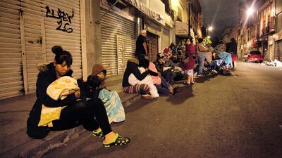 The quake toppled houses in Chiapas state and causing buildings to sway violently as far away as the country's distant capital city. Pedro Pardo / AFP Photo
