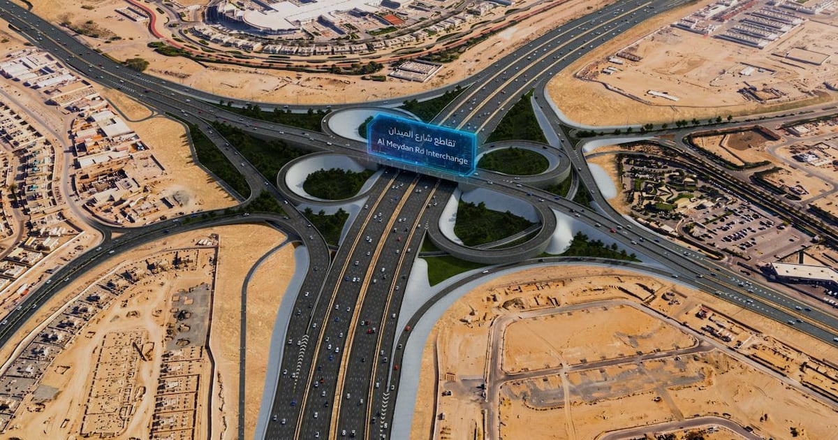 Dubai startet einen umfassenden Plan im Wert von 1,1 Milliarden Dirham, um die Reisezeiten in Meydan um 66 Prozent zu verkürzen. Dubai startet einen umfassenden Plan im Wert von 1,1 Milliarden Dirham, um die Reisezeiten in Meydan um 66 Prozent zu verkürzen.