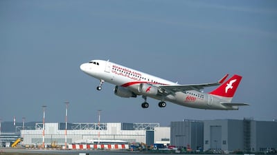 Air Arabia's new routes from Ras Al Khaimah would be served by two Airbus A320, similar to the one above, ordered by the airline in 2013. Maja Hitji / EPA