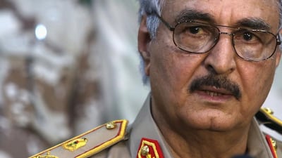 Field Marshal Khalifa Haftar, commander of the Libya National Army, enjoys widespread support in the east.