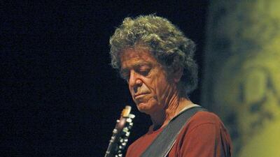 The American rock singer-songwriter and guitarist Lou Reed, who died on Sunday. Jose Manuel Ribeiro / Reuters
