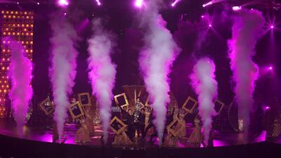 Indian singer Tulsi Kumar performs during the IIFA Rocks event as part of the 20th International Indian Film Academy (IIFA) in Mumbai, India, 16 September 2019. Photo: EPA