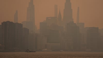 The New York City skyline. Reuters