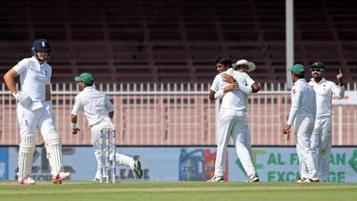 Pakistan fast bowler Rahat Ali has had some success against England vice-captain Joe Root in this series. Jason O'Brien / Reuters
