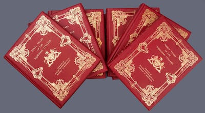 Lot 27, Forty Years of the RajKumar College, Chester Macnaghten, published 1910. Courtesy Prinseps