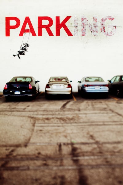 Banksy highlights diminishing spaces for children to play in urban areas with his well-placed LA mural. Getty Images