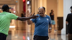 Dubai Mallathon participants logged more than 290 million steps. Antonie Robertson / The National