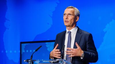Nato Secretary General Jens Stoltenberg echoed US President Joe Biden by blaming Afghan leaders for the fall of Kabul. EPA