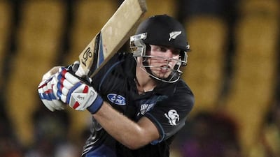 Tom Latham top scored with 86 on Tuesday. AP Photo