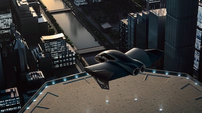Boeing, Porsche and Boeing subsidiary Aurora Flight Sciences will develop the concept and test the prototype for an electric vertical take-off and landing (eVTOL) car. Courtesy Boeing