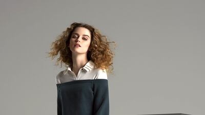 Twisted Roots provides a modest alternative to the off-the-shoulder neckline.