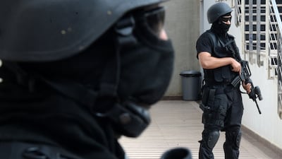 Morocco's Central Bureau of Judicial Investigations said 10 people were arrested over the alleged plot. AFP