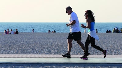 Avoiding exercise means putting ourselves at risk of heart disease, diabetes, cancer and depression, among others. Pawan Singh / The National