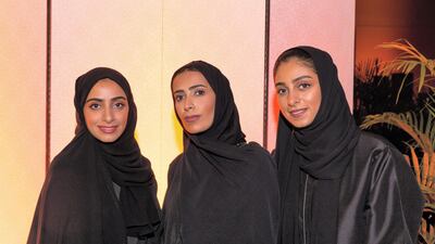 Fatma Al Muddhareb, Buthaina Al Marri & Rawdha Al Shaffar of A Friend of Mine by Xpoze 