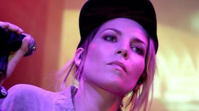 Skylar Grey has Eminem as the executive producer on her album Don't Look Down. Andy Kropa / Invision / AP Photo