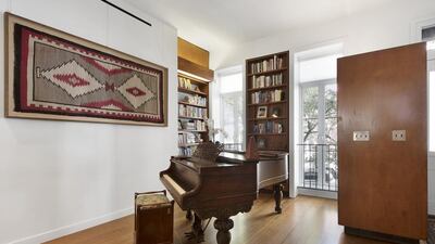 This townhouse at 110 West 13th Street, in Greenwich Village, New York, is on the market for $12.9 million. Courtesy Leslie Garfield