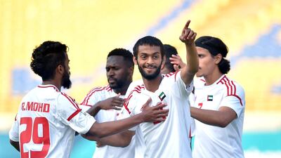 Forward Zayed Al Ameri, No 27, who plays for the UAE’s Under 23 team, is one for the future. UAEFA