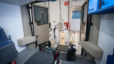 Sheikh Mohammed bin Rashid, Vice President and Ruler of Dubai, visits Idex on Thursday. Courtesy: Dubai Media Office