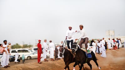 These public exhibitions offers a glimpse at one of Oman’s most prestigious traditions. Courtesy David Ismael