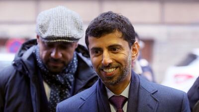 UAE's energy minister, Suhail Al Mazrouei, will become Opec conference president next month. Ronald Zak / AP