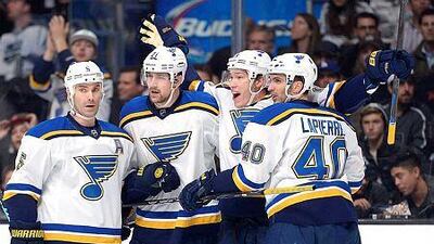 Early cases of a mumps breakout in the NHL can be traced back to the St Louis Blues, which some observers dubbed “Team Zero”. Harry How/Getty Images/AFP