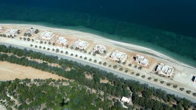 The 800-unit Mayan development is located between Yas Plaza, Yas Beach and Yas Links golf course. Pawan Singh / The National