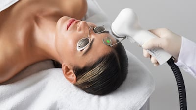 The Advalight laser facial treats skin concerns like rosacea and acne. Photo: Biolite