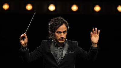 A handout photo of Gael García Bernal in "Mozart in the Jungle" (Courtesy: Amazon)